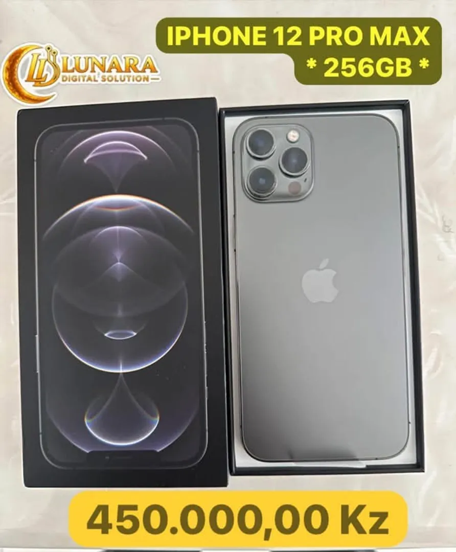 IPHONE 12 PRO MAX - 128GB 256GB 4