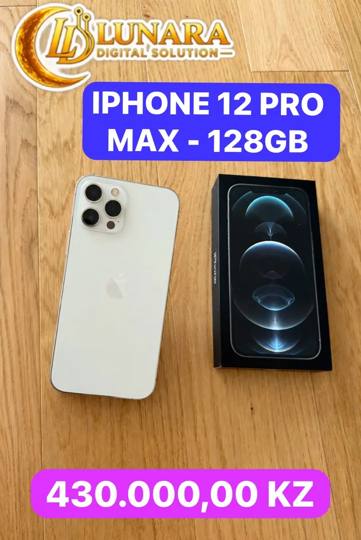 IPHONE 12 PRO MAX - 128GB 256GB 2