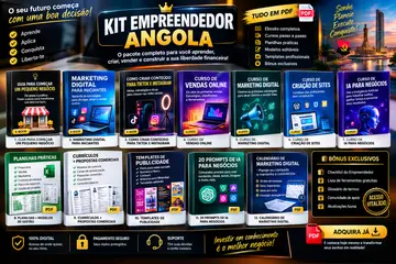 KIT Milionário de Empreendedor Angola