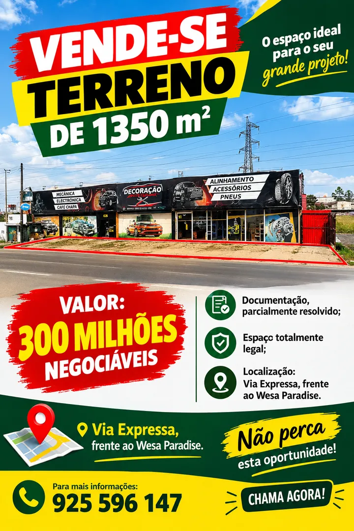 terreno localizado na via xpress com 1350m 1