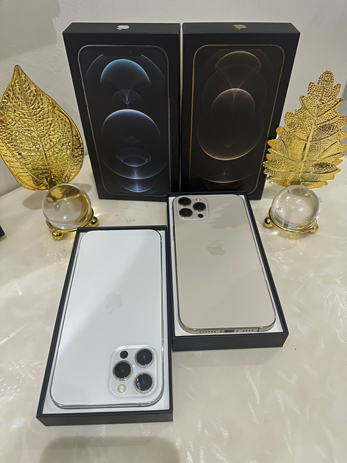 IPHONE 12 PRO MAX - DOURADO & PRATEADO 3