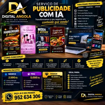 Criação de IA e outros serviços