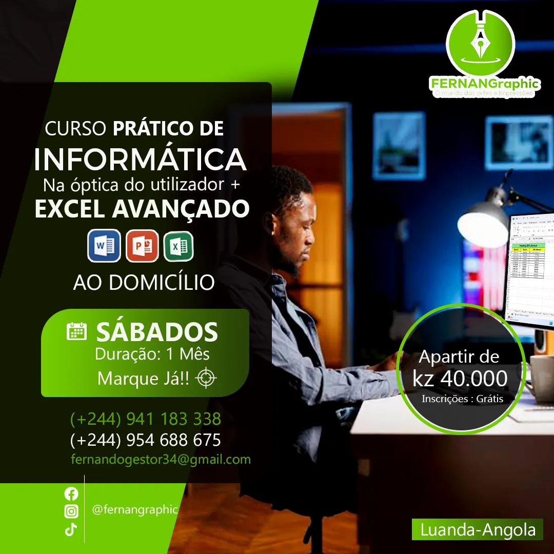 🚀 **DOMINE A INFORMÁTICA E O EXCEL SEM SAIR DE CASA!**  💻 Quer melho 1